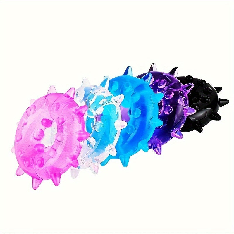 5pcs Multi-color Thorn Ring Sheep Eye Ring Crystal Lock Essence Ring Penis Ring For Men Foreskin Ring Sun Circle Couple Adult Products Sex Toy Set - buysextoyth