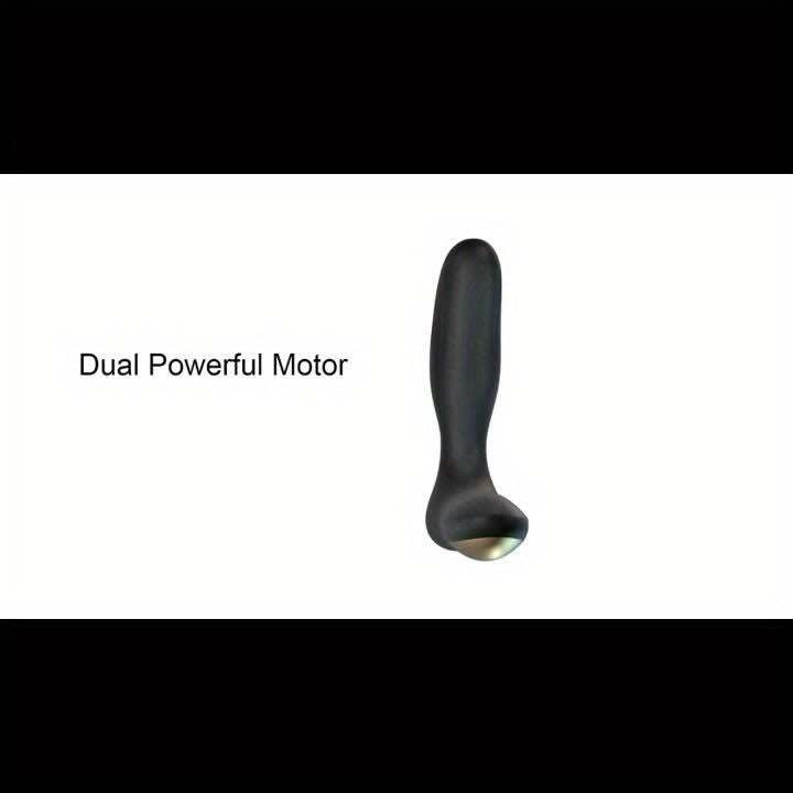 Vibrating Prostate Massager for Beginners. Personal Anal Toy P Spot Vibrator with Remote Control for Hands Free Play. Rechargeable Butt Plug with 10 Vibrations - buysextoyth