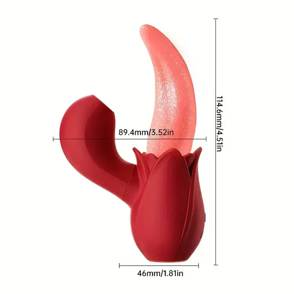 Tongue Sucking Vibrators For Women For Women Nipple G Spot Vagina Clitoris Stimulator Female Silicone Massager Adult Sex Toy - buysextoyth