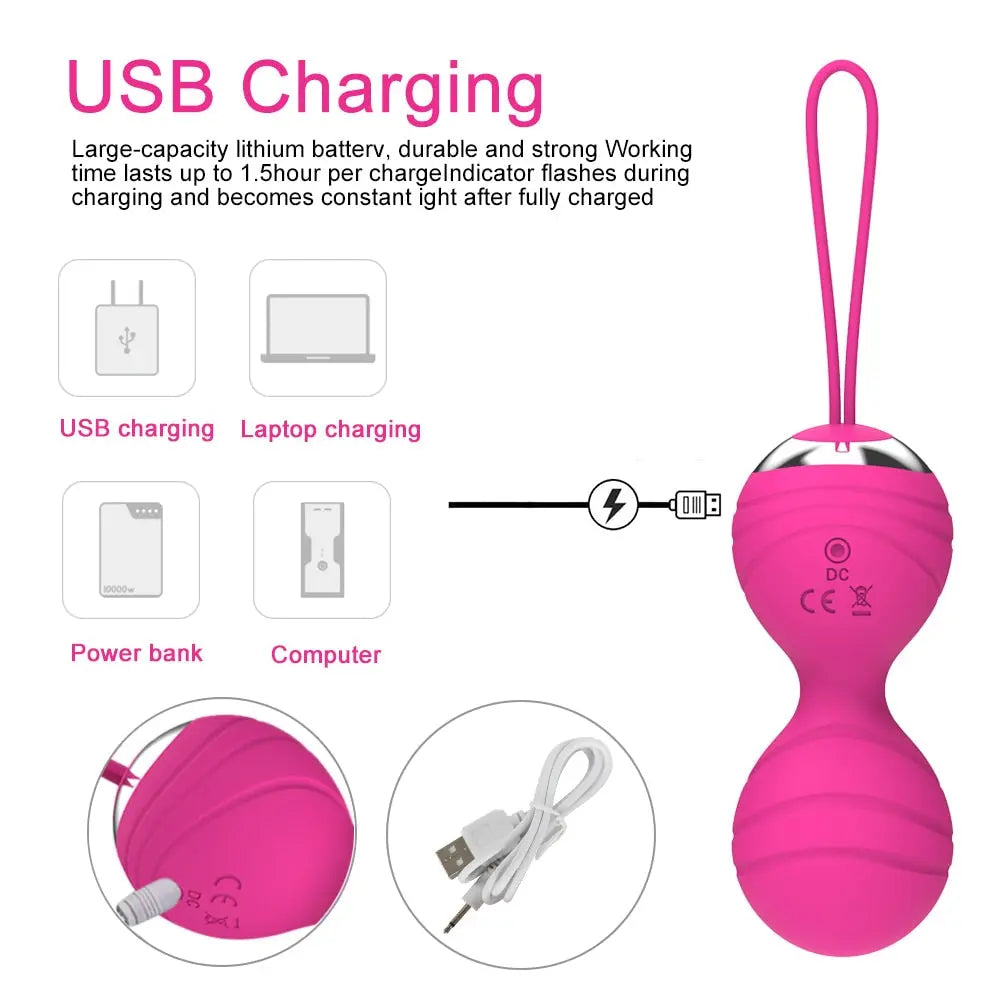 APP Remote Control Drawstring Vibrating Egg Striped Vibration Shrinking Ball Masturbation Massager Vibrator Sex Toys for Women - buysextoyth