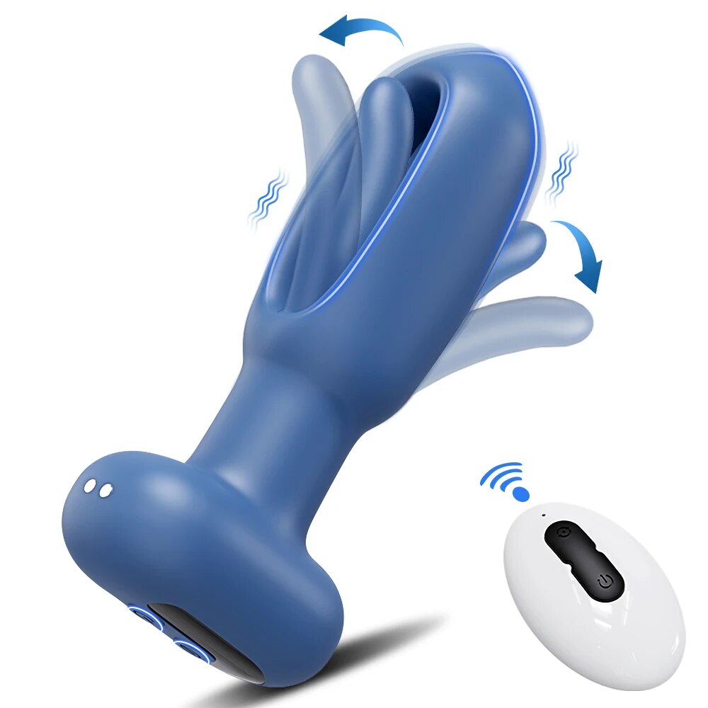APP Remote Control Patting Prostate Massager Vibrating Butt Plug for Men Anal Vibrator Female Adult Sex Toys for Couples Gay - buysextoyth