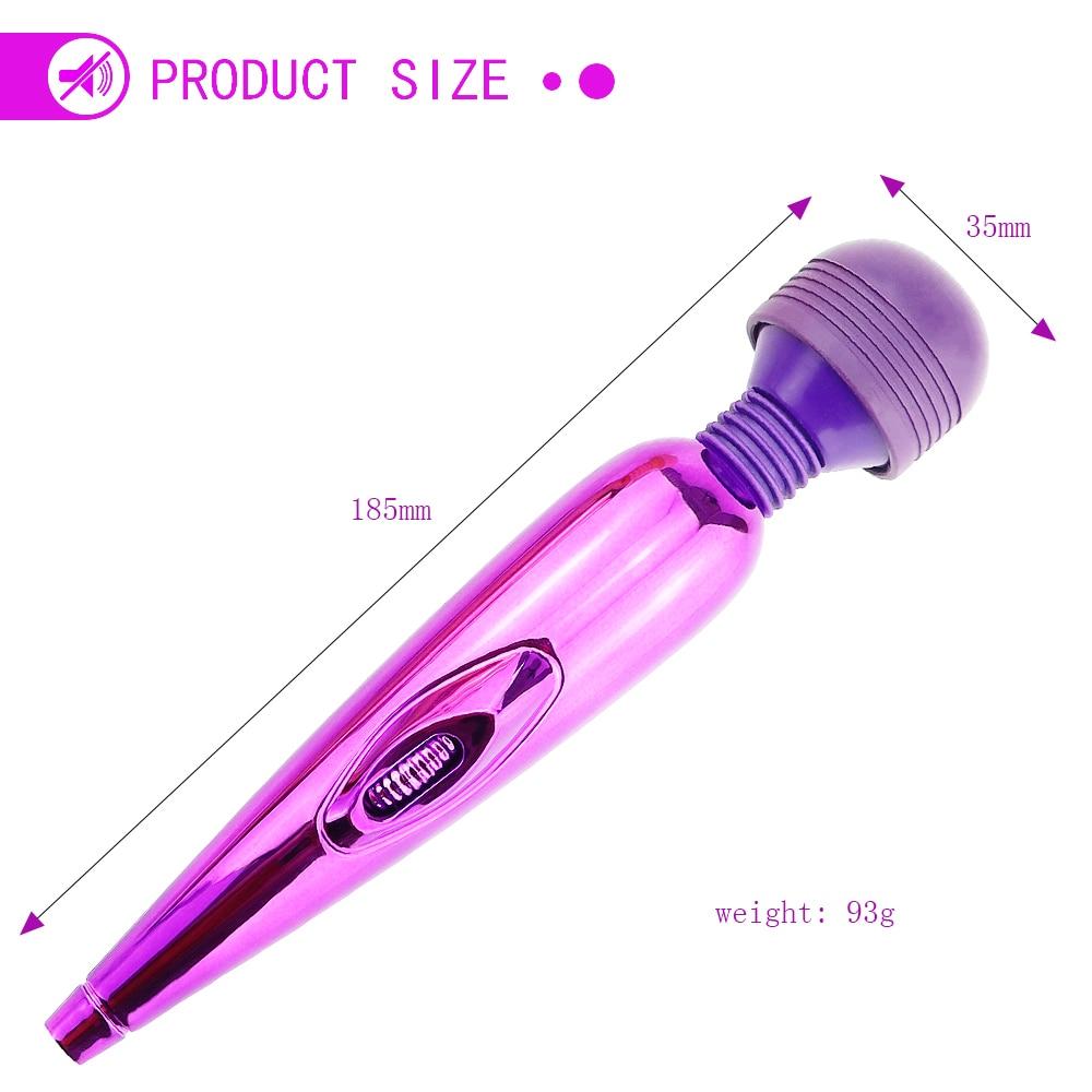 AV Vibrator Rechargeable Magic Wand Clit Massager Vagina Clitoris Stimulator  Female Masturbation Adult Sex Toys for Women - buysextoyth