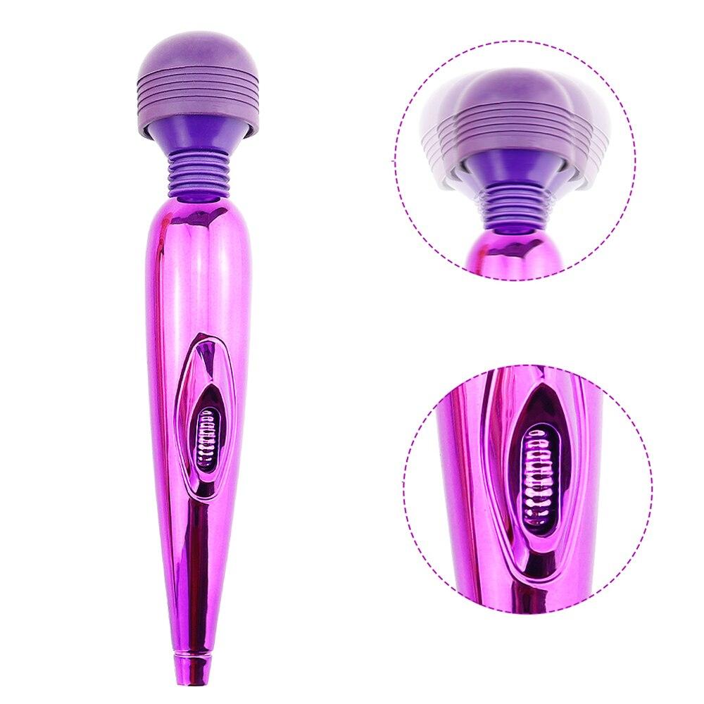 AV Vibrator Rechargeable Magic Wand Clit Massager Vagina Clitoris Stimulator  Female Masturbation Adult Sex Toys for Women - buysextoyth
