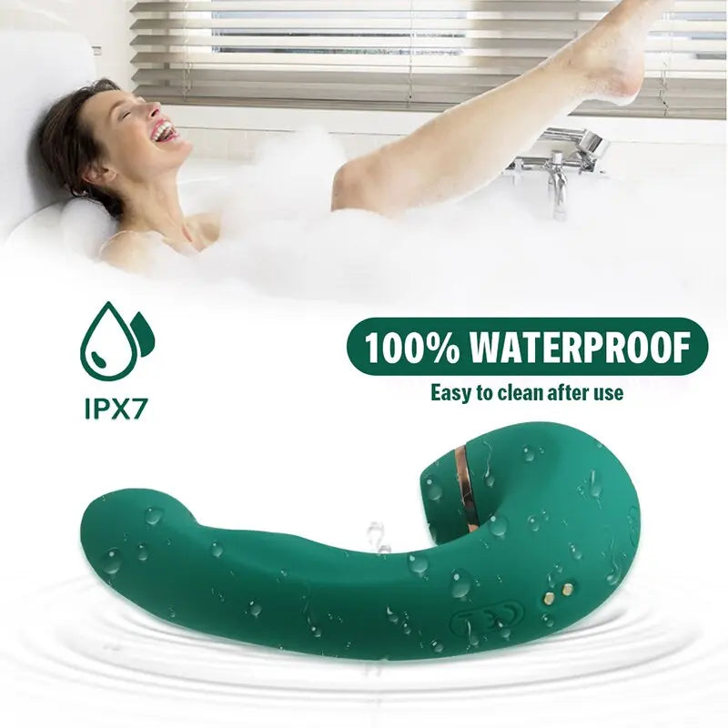 Abhoth Female Vibrator Sex Toys Sucking Vibrator 10 Frequency Vibration + Sucking G Spot Stimulation Masturbator Adult Products - buysextoyth