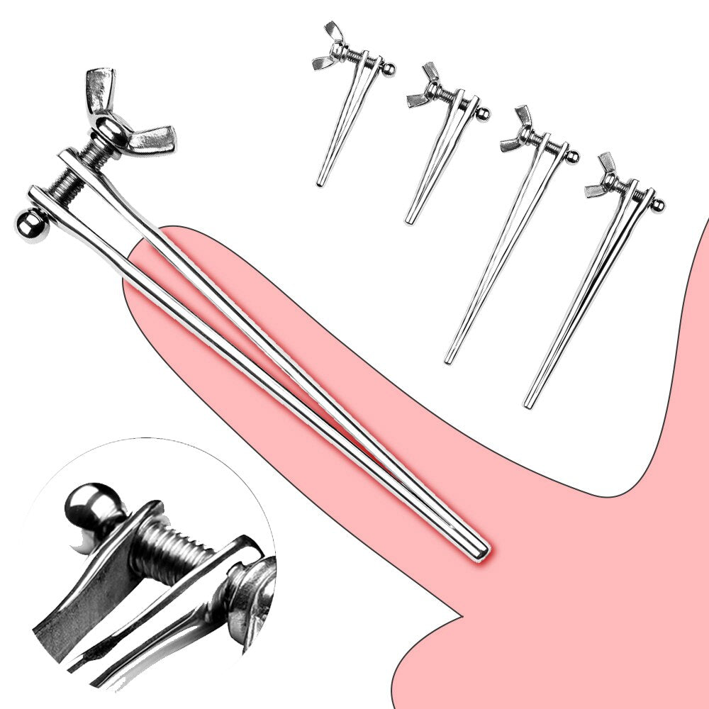 Adjustable Metal Urethral Dilators Urethral Catheter Penis Plug SM Adults Game Toy Penis Stimulator Masturbator Sex Toys For Men - buysextoyth