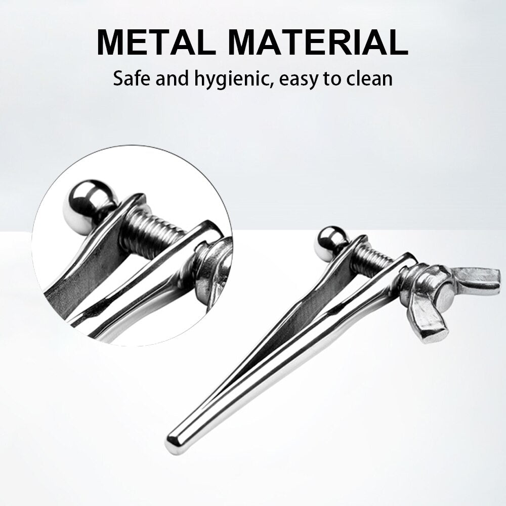 Adjustable Metal Urethral Dilators Urethral Catheter Penis Plug SM Adults Game Toy Penis Stimulator Masturbator Sex Toys For Men - buysextoyth