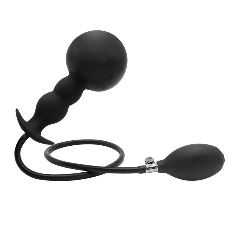 Adult Anal Plug Inflatable Sex Toys Anal Plug Dildo Prostate Massager Anus Extender Dilator Sex Toys for Women Men Gay - buysextoyth