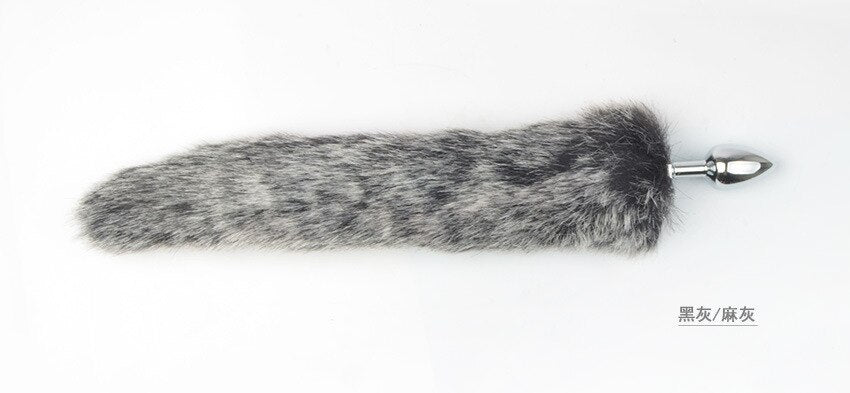 Adult Anal Sex Products Butt Plug Anal Anal Toys for Woman Stainless Steel Toys Shop Exotic Accessories Butt Plug Tail Fox - buysextoyth