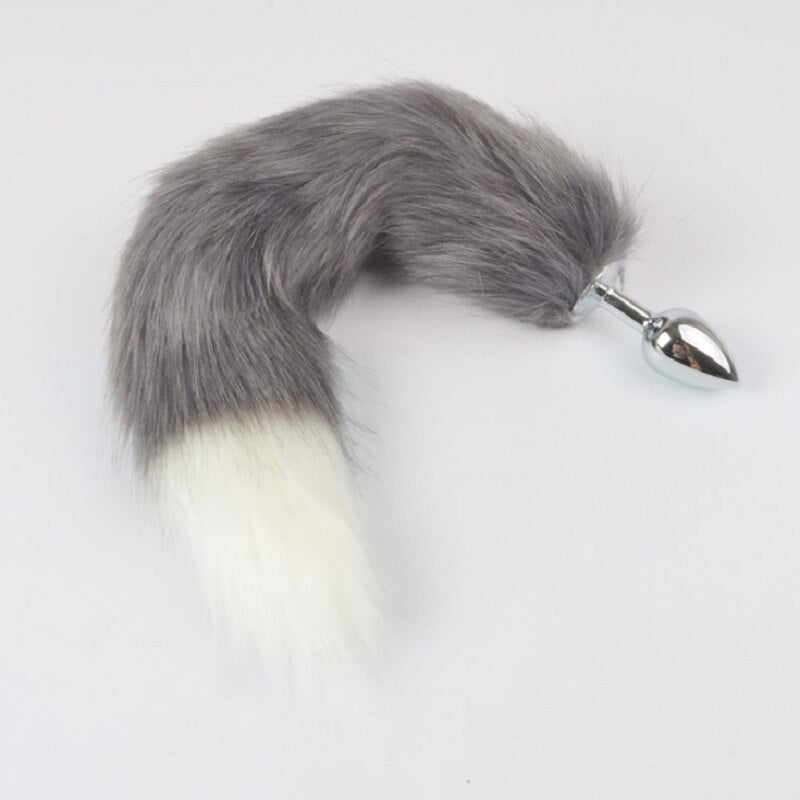 Adult Anal Sex Products Butt Plug Anal Anal Toys for Woman Stainless Steel Toys Shop Exotic Accessories Butt Plug Tail Fox - buysextoyth