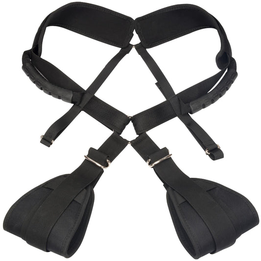 Adult Couple Sex Love Door Swing Creative Flirting Toy Hanging Bondage Straps Easy Access Portable Thigh Restraint Sling - buysextoyth