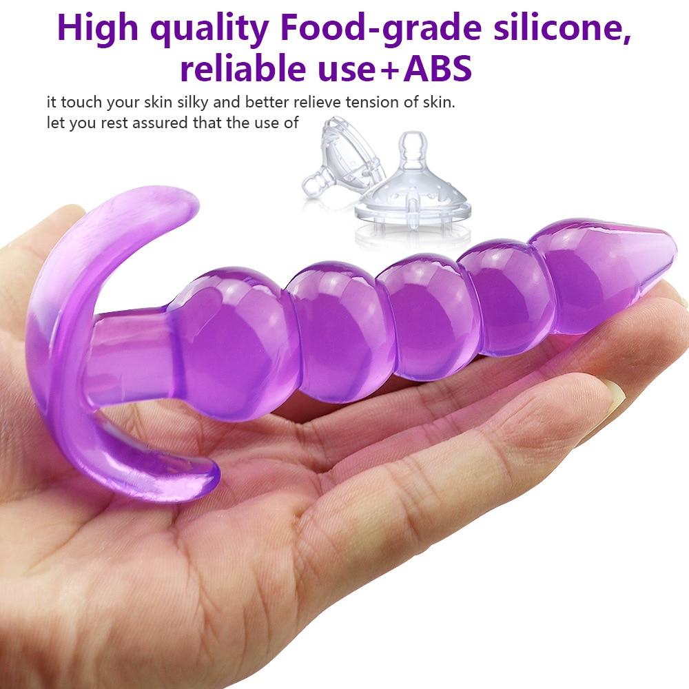 Adult Erotic Games Anal Beads Balls Dildo Butt Plug G-spot Stimulator Sex Toys for Women Couples Massage Bondage Anus Products - buysextoyth