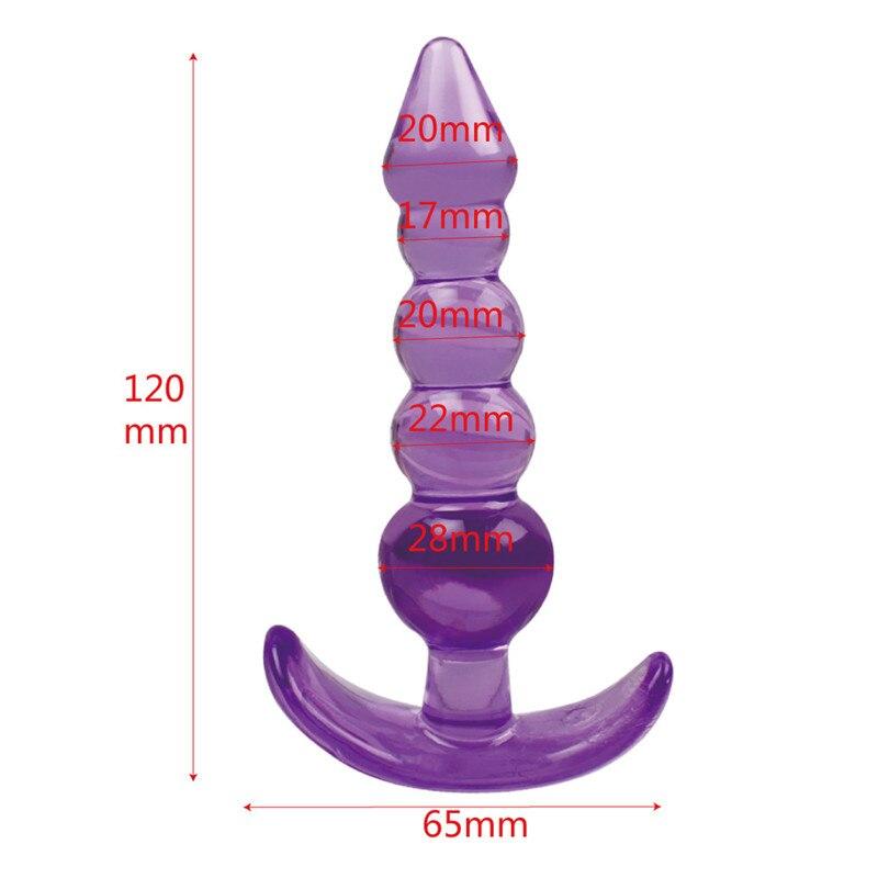 Adult Erotic Games Anal Beads Balls Dildo Butt Plug G-spot Stimulator Sex Toys for Women Couples Massage Bondage Anus Products - buysextoyth