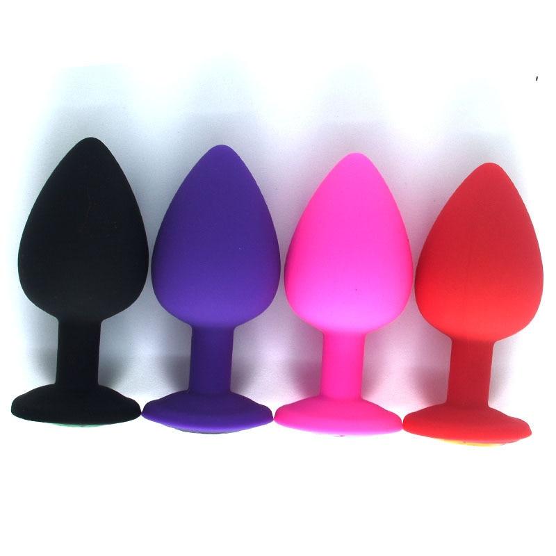 Adult Game Silicone Anal Plug Jewelry Dildo Vibrator Sex Toys for Woman Prostate Massager Bullet Vibrador Butt Plug For Men Gay - buysextoyth