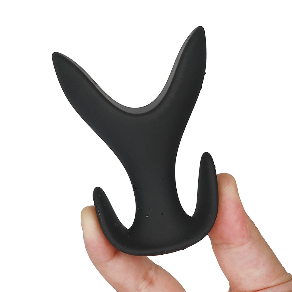 Adult Toy Silicone Anal Speculum Dildo Butt Plug Adult Sex Toys Unisex Opening Hollow Anal Plug Auns Vaginal Dilator Sex Product - buysextoyth