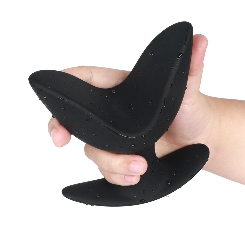 Adult Toy Silicone Anal Speculum Dildo Butt Plug Adult Sex Toys Unisex Opening Hollow Anal Plug Auns Vaginal Dilator Sex Product - buysextoyth