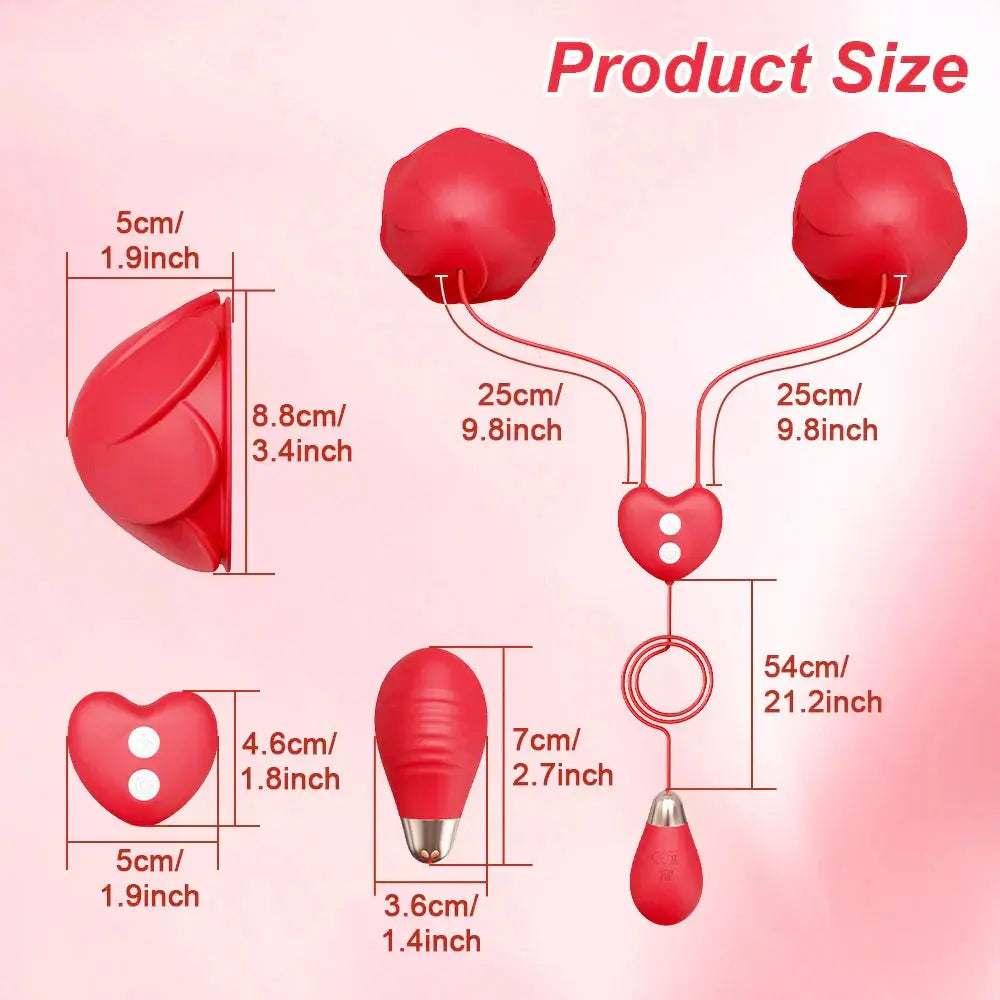 Adult Toys Nipple Vibrator Masturbation Tools for Women Nipple Toy Vibration Penetration Vagina Vibrator Stimulator Sex Toys 18+ - buysextoyth