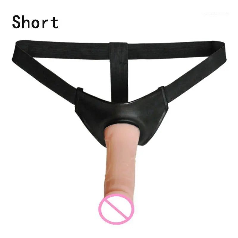 Adult Wearable Harness Penis Strapon Pant Sex Toys for Lesbians Fetish Dildo New - buysextoyth
