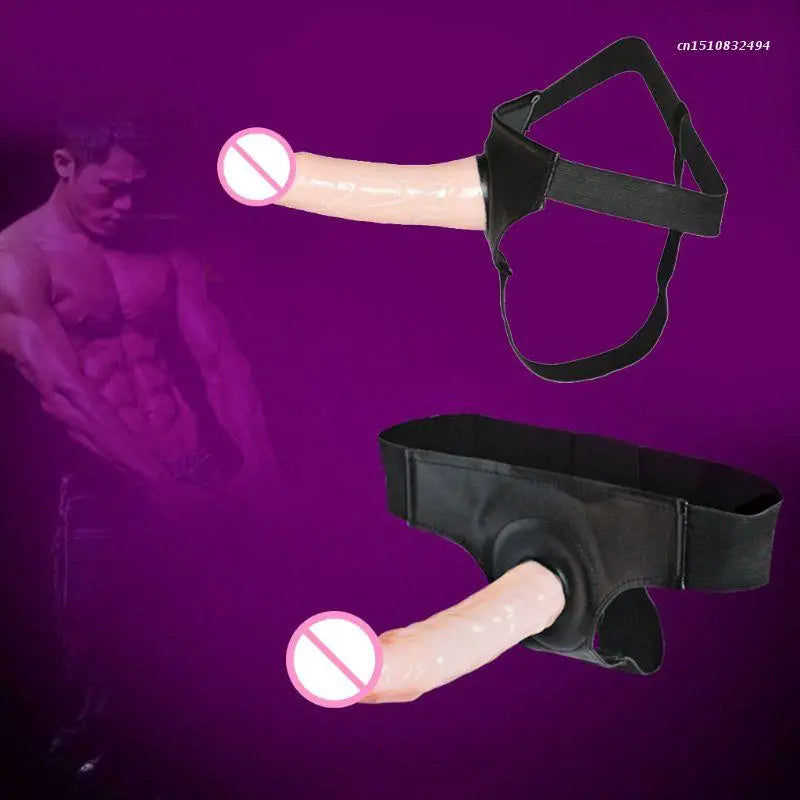Adult Wearable Harness Penis Strapon Pant Sex Toys for Lesbians Fetish Dildo New - buysextoyth