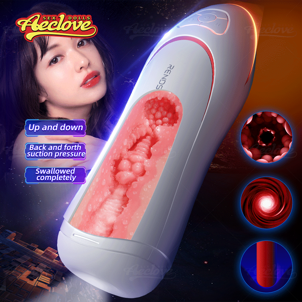 Aeclove อัตโนมัติ Vibrators Masturbation ชายถ้วย Homme Masturbator ดูดพ็อกเก็ตหี TPE ที่สมจริงช่องคลอดเพศของเล่นสำหรับผู้ชาย - buysextoyth