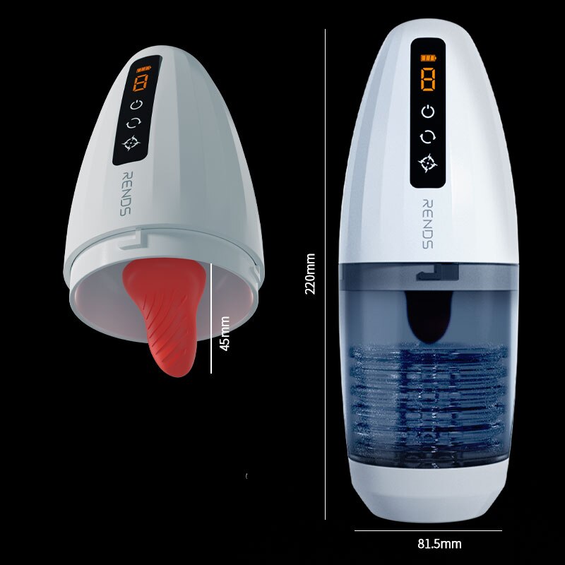 Aeclove อัตโนมัติ Vibrators สำหรับชาย Masturbation พ็อกเก็ตหีเพศของเล่นสำหรับชายเกย์ที่มีประสิทธิภาพญี่ปุ่นดูดลิ้น Masturbator - buysextoyth