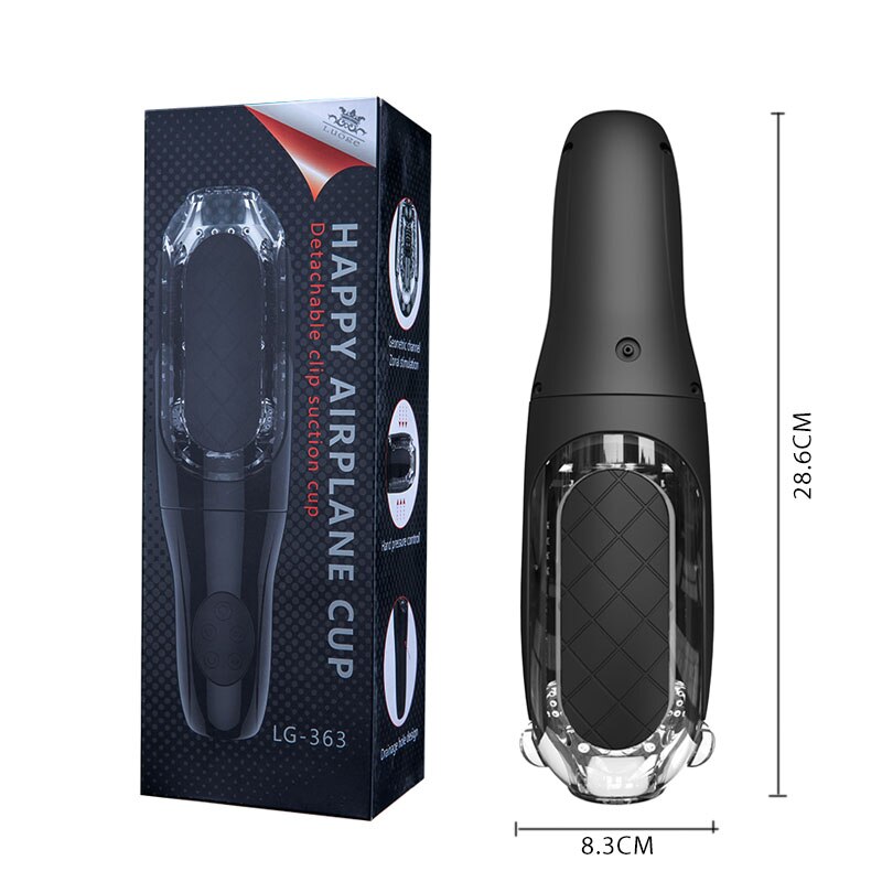 Aeclove อัตโนมัติ Vibrators สำหรับชายที่มีประสิทธิภาพหนีบและดูดพ็อกเก็ตหีชาย Masturbators ของเล่นช่องคลอดที่สมจริงนุ่ม - buysextoyth