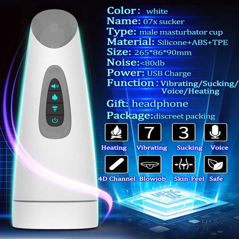 Air ดูดความร้อนชาย Masturbator อัตโนมัติสูญญากาศเซ็กซ์ทอยเร้าอารมณ์ Oral อมควยถ้วย Masturbation หีอุปกรณ์ช่วยตัวเองสำหรับผู้หญิงสำหรับ Man - buysextoyth