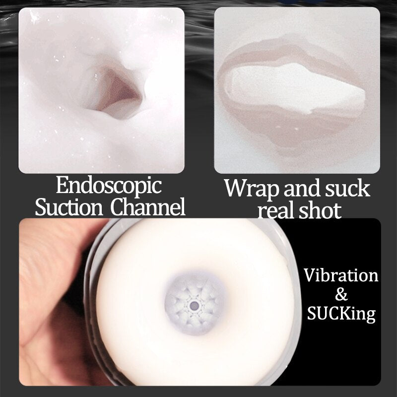Air ดูดความร้อนชาย Masturbator อัตโนมัติสูญญากาศเซ็กซ์ทอยเร้าอารมณ์ Oral อมควยถ้วย Masturbation หีอุปกรณ์ช่วยตัวเองสำหรับผู้หญิงสำหรับ Man - buysextoyth