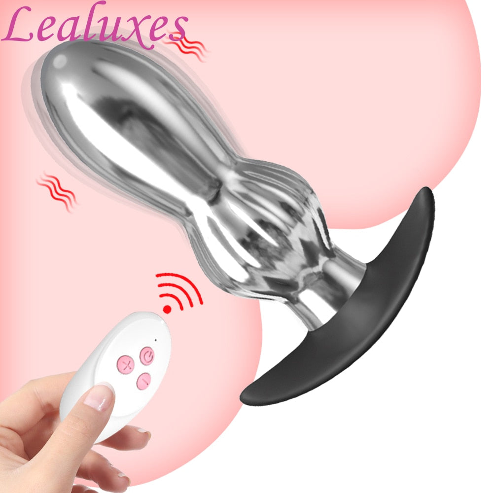 Anal Butt Plug Prostate Massager รีโมทคอนโทรลไร้สายสวมใส่ Vibrating Anal Plug เซ็กซ์ทอยสำหรับผู้หญิงผู้ชายเกย์ - buysextoyth