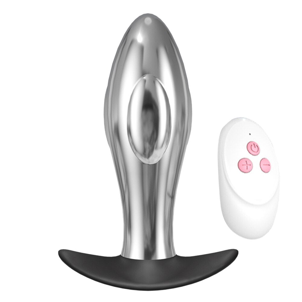 Anal Butt Plug Prostate Massager รีโมทคอนโทรลไร้สายสวมใส่ Vibrating Anal Plug เซ็กซ์ทอยสำหรับผู้หญิงผู้ชายเกย์ - buysextoyth