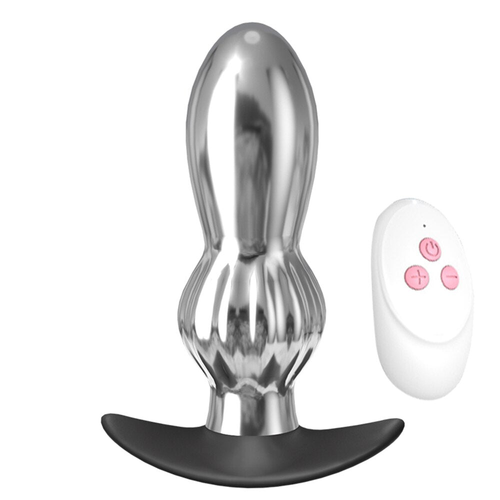 Anal Butt Plug Prostate Massager รีโมทคอนโทรลไร้สายสวมใส่ Vibrating Anal Plug เซ็กซ์ทอยสำหรับผู้หญิงผู้ชายเกย์ - buysextoyth