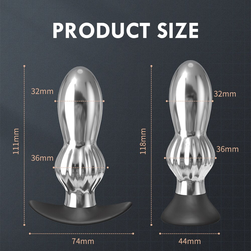 Anal Butt Plug Prostate Massager รีโมทคอนโทรลไร้สายสวมใส่ Vibrating Anal Plug เซ็กซ์ทอยสำหรับผู้หญิงผู้ชายเกย์ - buysextoyth