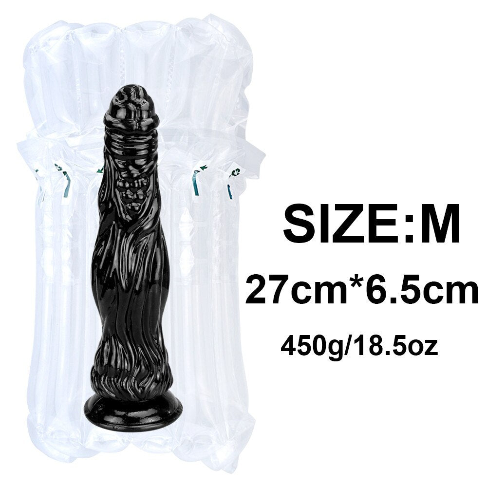 ม้า Anal Dildos ประดิษฐ์อวัยวะเพศชาย Cock กับถ้วยดูด G-Spot Dildofor ผู้หญิง Anal ของเล่น Sextoy Femme ผู้ใหญ่เซ็กซ์ทอยสำหรับสตรี - buysextoyth