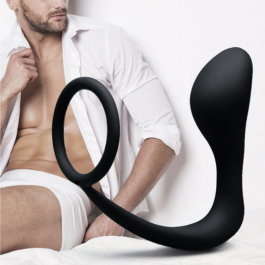 Anal Plug ชายต่อมลูกหมากนวด Cock แหวน Anal ปลั๊ก Dildo G-Spot Butt Plug ผู้ใหญ่ของเล่น Anal ของเล่นสำหรับผู้หญิง Man เกย์ Sex Shop - buysextoyth