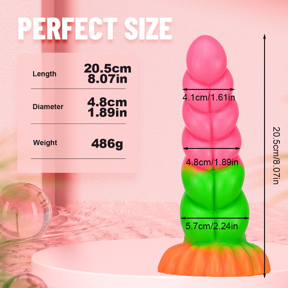 นุ่มยาว Anal Plug Dildo ขนาดใหญ่ Butt ปลั๊กดูดถ้วยผู้ใหญ่เร้าอารมณ์เซ็กซ์ทอยสำหรับผู้หญิงผู้ชายต่อมลูกหมาก Massgae ใหญ่ anus Dilator - buysextoyth