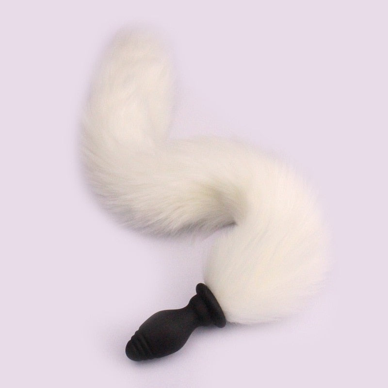 Anal Plug Fox Tail for Adults Cosplay Remote Control Butt Plug Sex Toys Erotic Games for Couples - buysextoyth