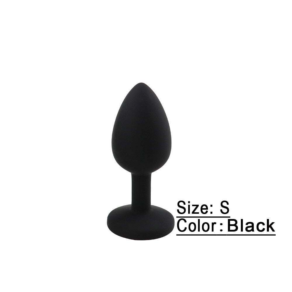 Anal Plug Sex Toys Silicone Butt Plug Dildo Vibrator Women/Men Anal Toys Intimate Goods Sex Toys for Women Gay Butt Plug - buysextoyth