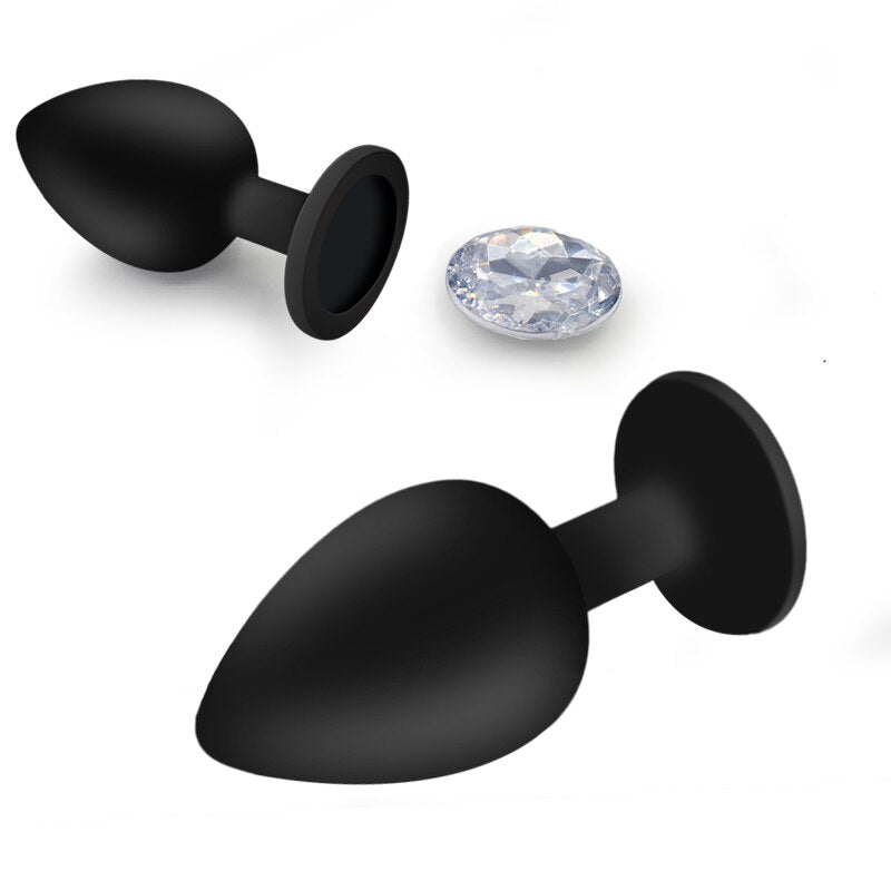 Anal Plug Sex Toys Silicone Butt Plug Dildo Vibrator Women/Men Anal Toys Intimate Goods Sex Toys for Women Gay Butt Plug - buysextoyth