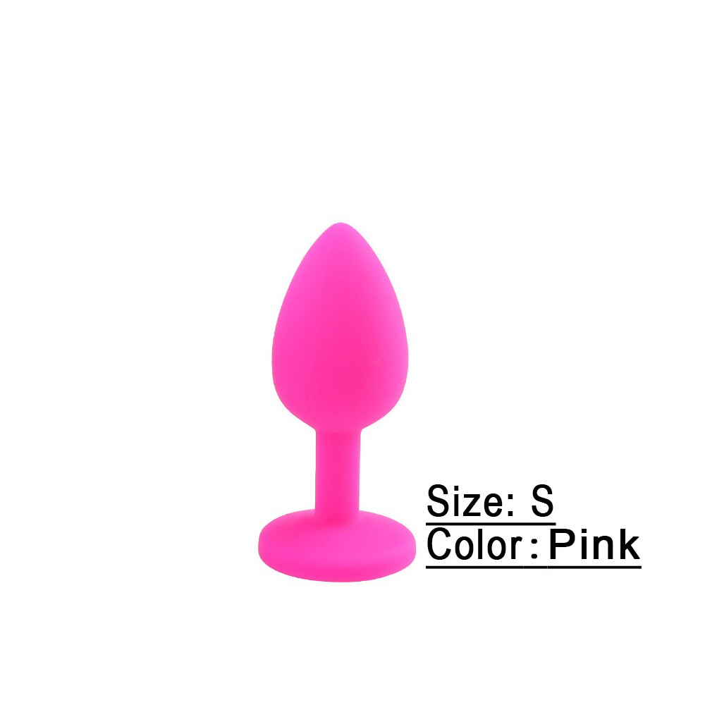 Anal Plug Sex Toys Silicone Butt Plug Dildo Vibrator Women/Men Anal Toys Intimate Goods Sex Toys for Women Gay Butt Plug - buysextoyth