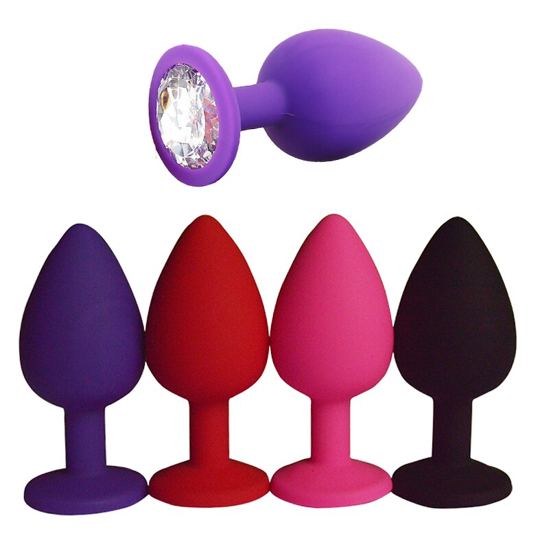 Anal Plug Sex Toys Silicone Butt Plug Dildo Vibrator Women/Men Anal Toys Intimate Goods Sex Toys for Women Gay Butt Plug - buysextoyth