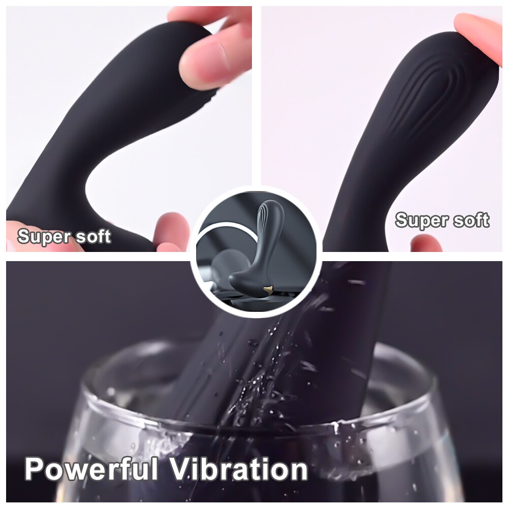Anal Plug Vibrator หญิงเร้าอารมณ์ Butt Plug สำหรับผู้หญิงชายหญิง Buttplug ซิลิโคนเซ็กซ์ทอยสำหรับ Man หรือเกย์ - buysextoyth