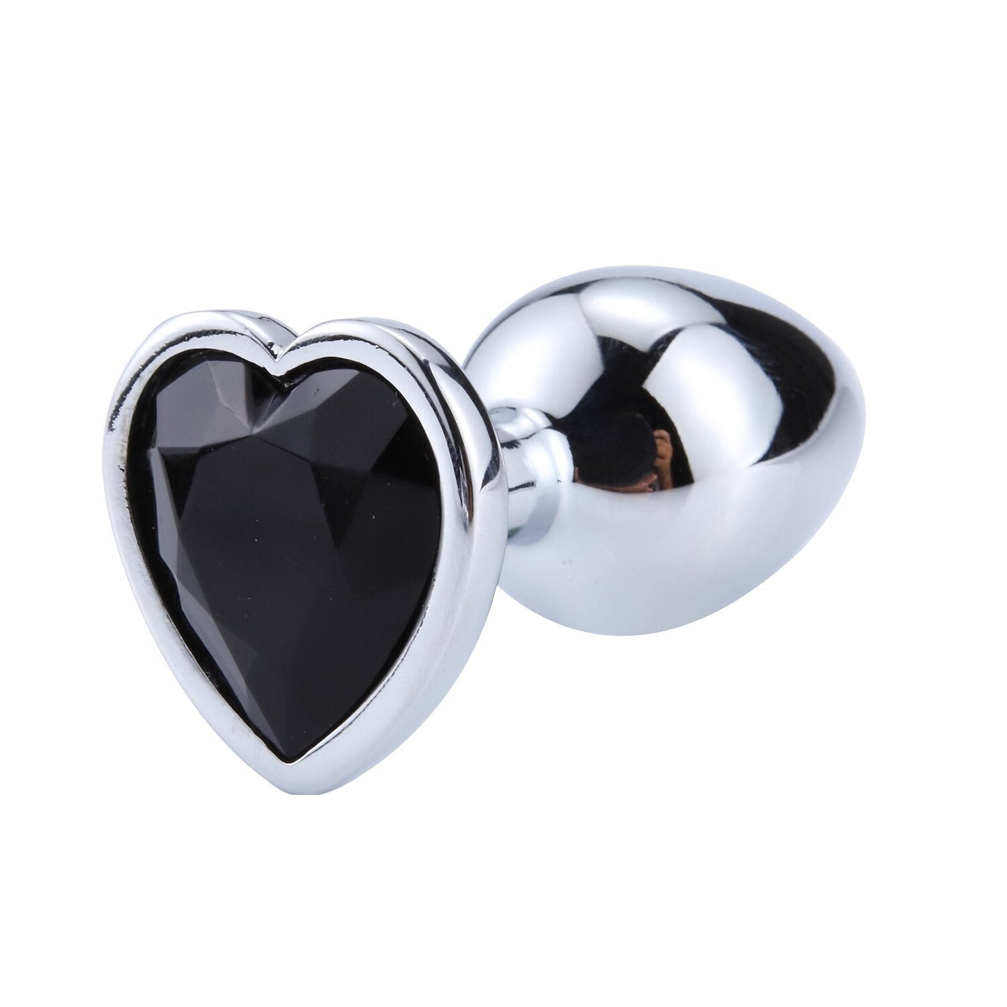Anal Toys Heart-shaped Metal for Women Adult Sex Products Men Butt Plug Stainles Steel Anal Plugs Sex Vibrators Anal Dildo Toys - buysextoyth