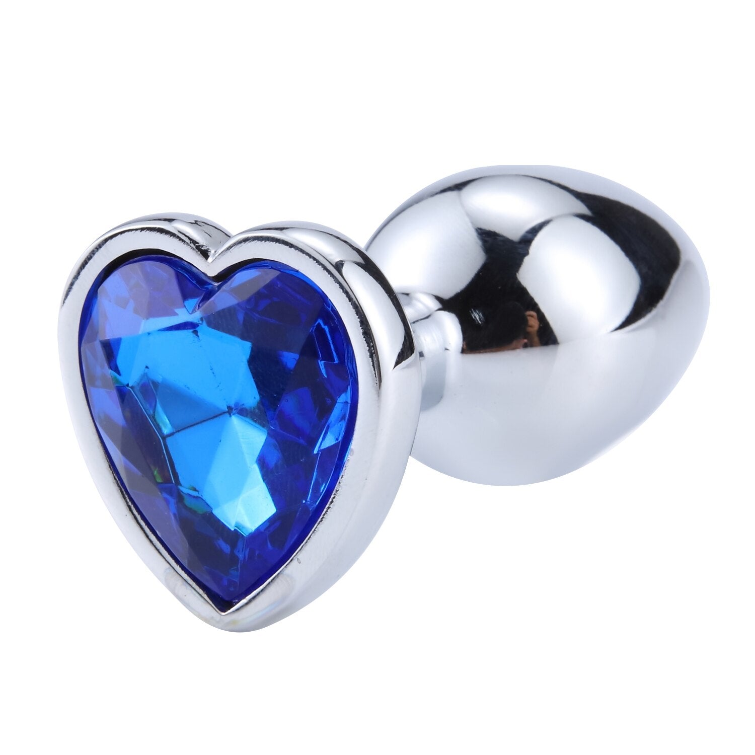 Anal Toys Heart-shaped Metal for Women Adult Sex Products Men Butt Plug Stainles Steel Anal Plugs Sex Vibrators Anal Dildo Toys - buysextoyth