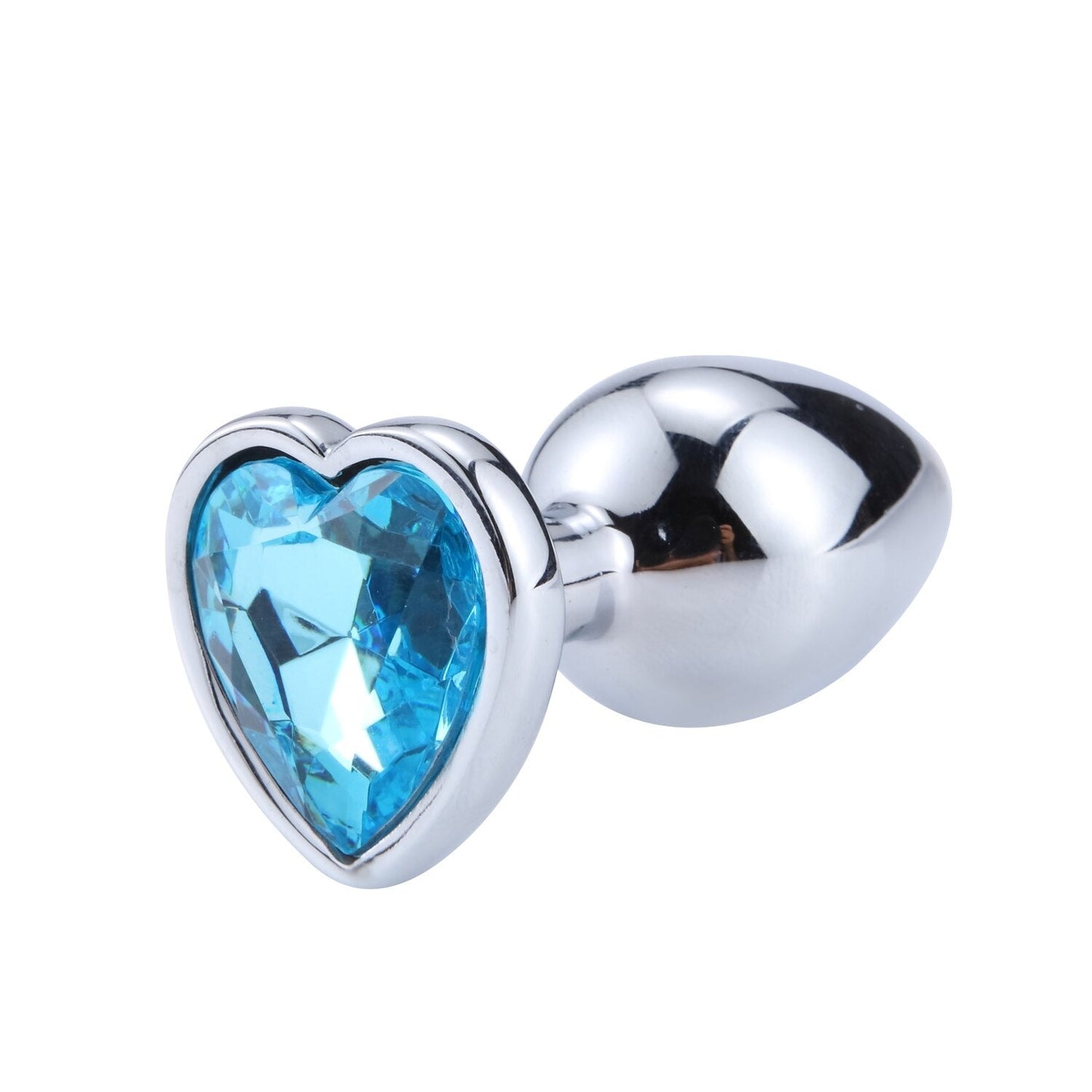 Anal Toys Heart-shaped Metal for Women Adult Sex Products Men Butt Plug Stainles Steel Anal Plugs Sex Vibrators Anal Dildo Toys - buysextoyth