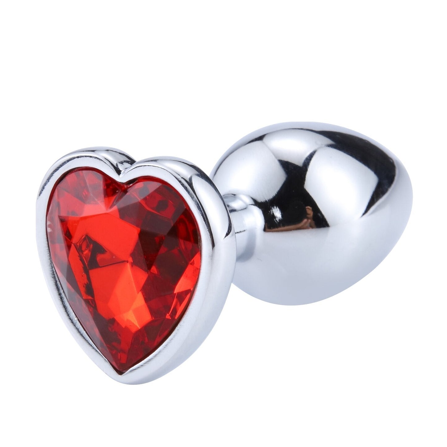 Anal Toys Heart-shaped Metal for Women Adult Sex Products Men Butt Plug Stainles Steel Anal Plugs Sex Vibrators Anal Dildo Toys - buysextoyth