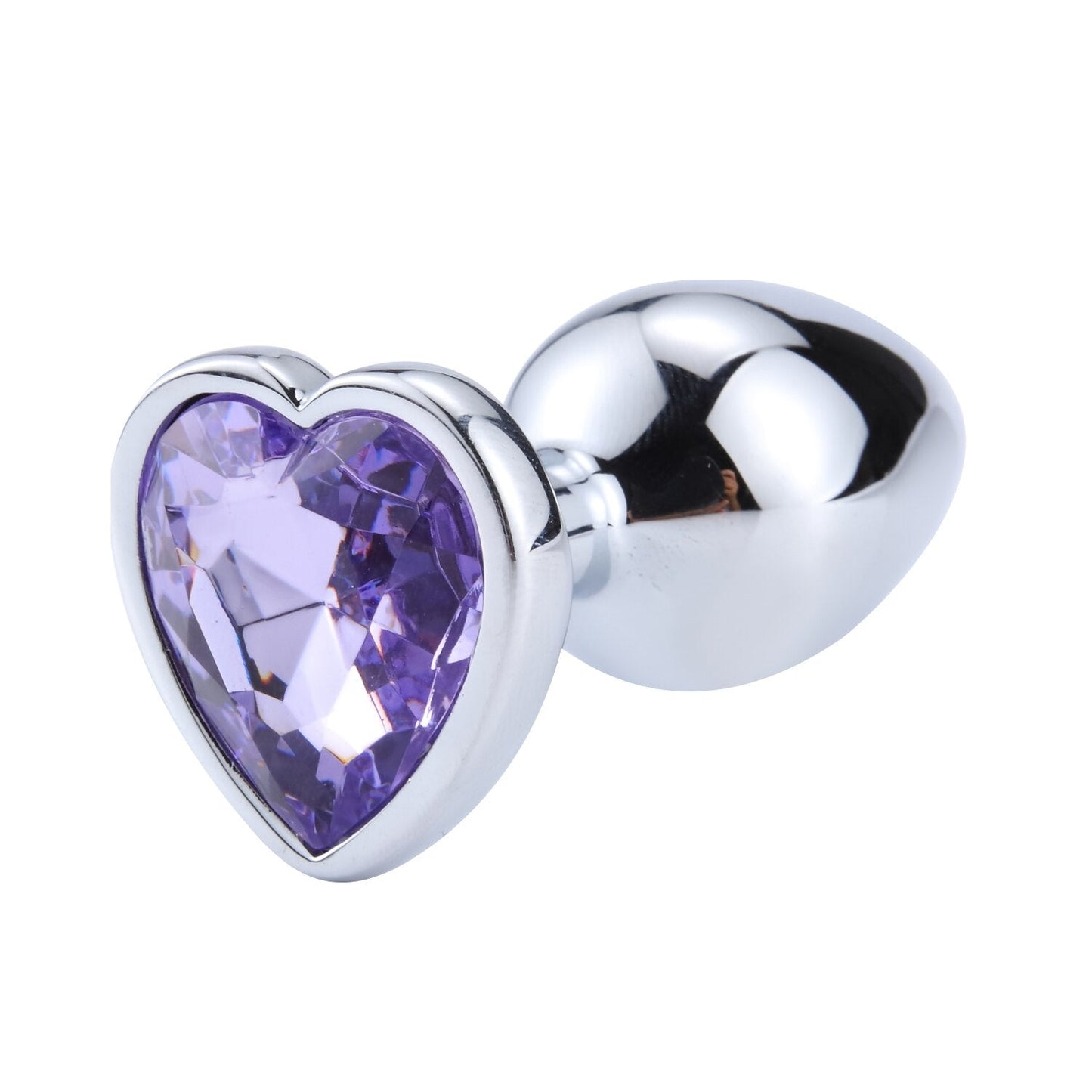 Anal Toys Heart-shaped Metal for Women Adult Sex Products Men Butt Plug Stainles Steel Anal Plugs Sex Vibrators Anal Dildo Toys - buysextoyth