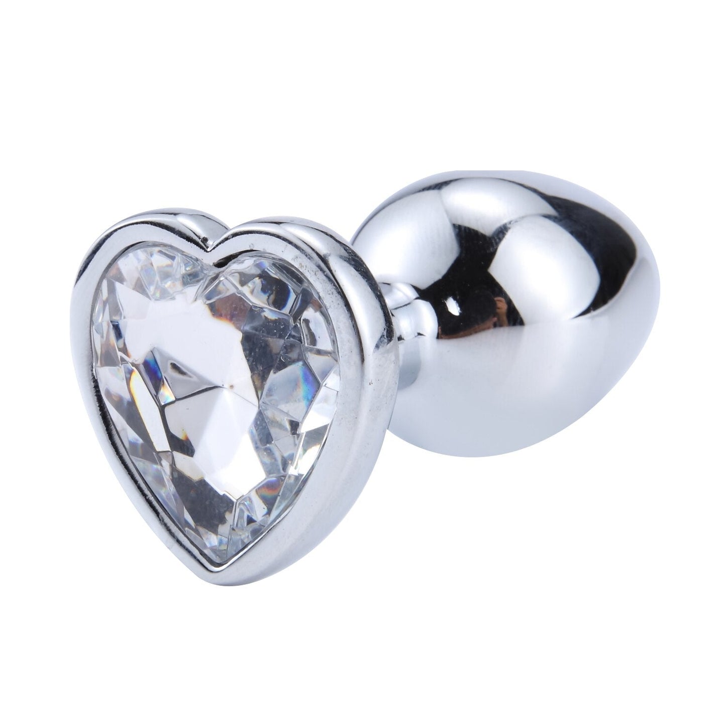 Anal Toys Heart-shaped Metal for Women Adult Sex Products Men Butt Plug Stainles Steel Anal Plugs Sex Vibrators Anal Dildo Toys - buysextoyth