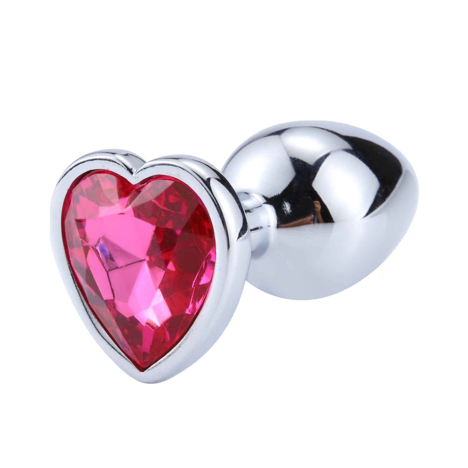 Anal Toys Heart-shaped Metal for Women Adult Sex Products Men Butt Plug Stainles Steel Anal Plugs Sex Vibrators Anal Dildo Toys - buysextoyth
