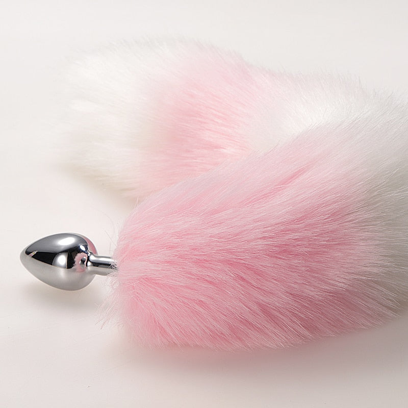 Anal Toys Tail Plug In The Ass Metal Butt Plug for Women Fox Tail Erotic Sex Shop Anal Dilator Buttplug Adults Goods for Couples - buysextoyth