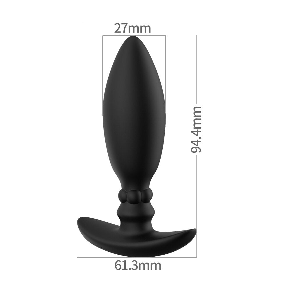 Anal Vibrator สำหรับ Man ไร้สายรีโมทคอนโทรลซิลิโคน Butt Plug สำหรับเกย์ Plug เพศของเล่นสำหรับผู้หญิงผลิตภัณฑ์สำหรับผู้ใหญ่ต่อมลูกหมากนวด - buysextoyth