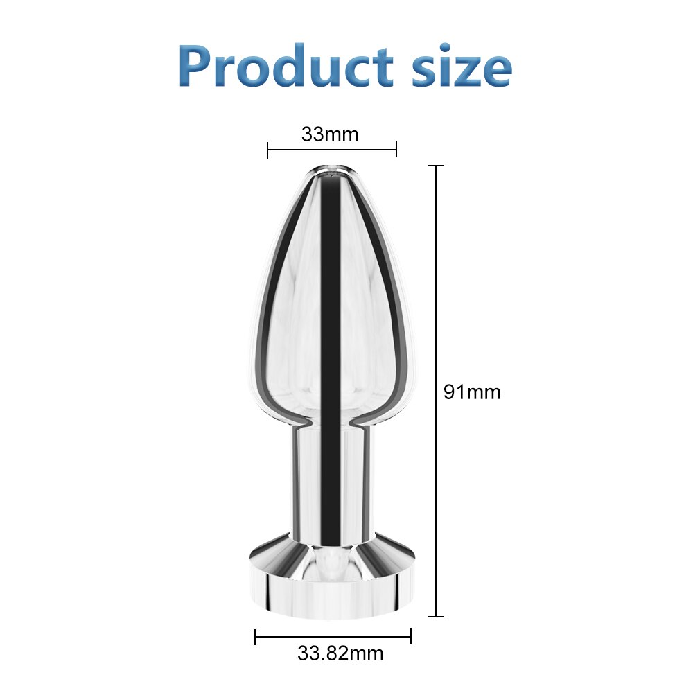 Anal Vibrators Butt Plug Vibrator รีโมทคอนโทรลไร้สายชาย Prostate Massager Anus Dilator ผู้ใหญ่เพศของเล่นสำหรับผู้ชายผู้หญิงเกย์ - buysextoyth